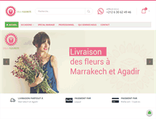 Tablet Screenshot of erekafleuriste.com